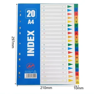 SEPARADOR A4 INDEX 12_CORES