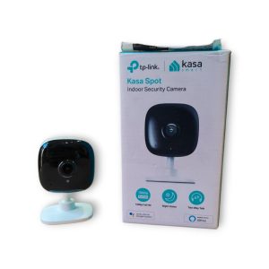 TP-Link Kasa Spot KC100 – Câmara Vigilância Interior 1080p, Visão Noturna, Áudio 2-vias (com caixa)