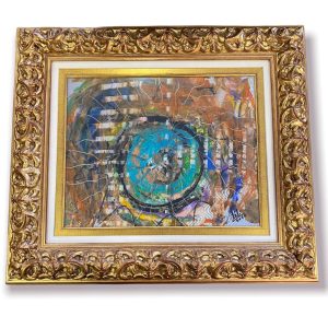 Pintura Oleo 400x500mm Salvador Ferreira “Magnetic Iris”