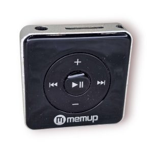 🎵 Leitor MP3 Portátil MEMUP Square – microSD / USB