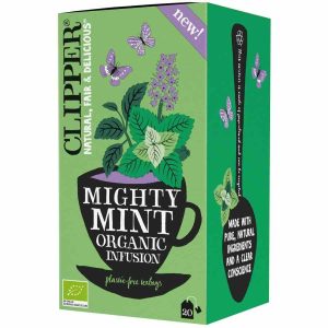Clipper Mighty Mint Infusão Orgânica 20 Saquinhos de Chá