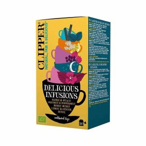 Clipper Organic Deliciosas Infusões 20 Saquinhos de Chá