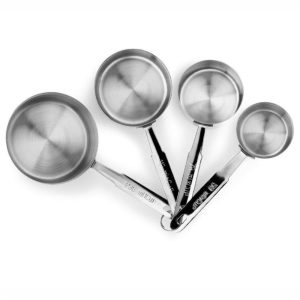 CONJUNTO DE COPOS DE MEDIÇÃO SS 4 PCS 59-78-118-236ML